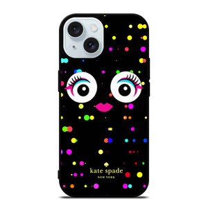 KATE SPADE COLORFULL MONSTER EYE iPhone 15 Case Cover