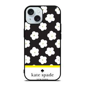 KATE SPADE FLOWER PATTERN 3 iPhone 15 Case Cover