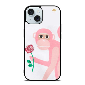 KATE SPADE MONKEY APPLIQUE iPhone 15 Case Cover
