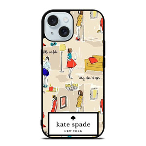 KATE SPADE NEW YORK COMIC iPhone 15 Case Cover