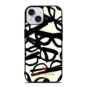 KATE SPADE NEW YORK GLASSES iPhone 15 Case Cover KATE SPADE NEW YORK GLASSES iPhone 15 Case Cover