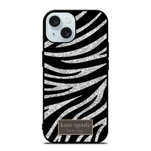 KATE SPADE NEW YORK ZEBRA PATTERN iPhone 15 Case Cover