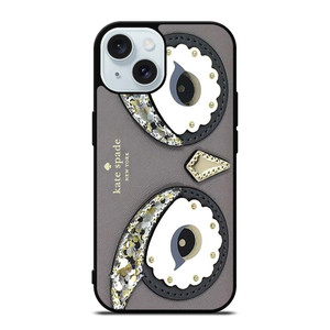 KATE SPADE OWL APPLIQUE iPhone 15 Case Cover KATE SPADE OWL APPLIQUE iPhone 15 Case Cover