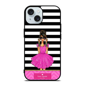 KATE SPADE PINK GIRLS iPhone 15 Case Cover