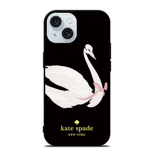 KATE SPADE SWAN iPhone 15 Case Cover KATE SPADE SWAN iPhone 15 Case Cover