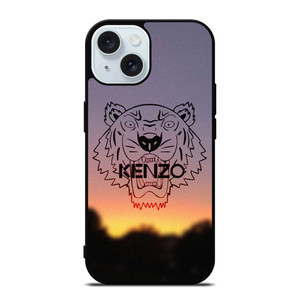 KENZO PARIS SUNSET LOGO iPhone 15 Case Cover KENZO PARIS SUNSET LOGO iPhone 15 Case Cover