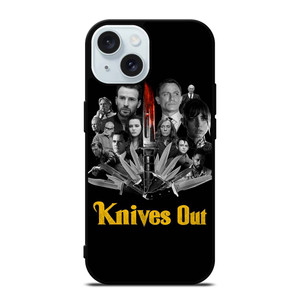 KNIVES OUT MOVIES ALL CAST iPhone 15 Case Cover KNIVES OUT MOVIES ALL CAST iPhone 15 Case Cover