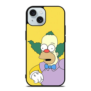 KRUSTY THE CLOWN CARTOON iPhone 15 Case Cover