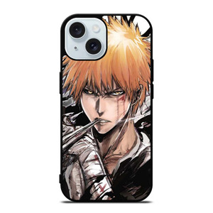 KUROSAKI ICHIGO BLEACH ART iPhone 15 Case Cover