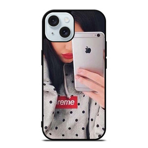 KYLIE JENNER SUPREME iPhone 15 Case Cover KYLIE JENNER SUPREME iPhone 15 Case Cover