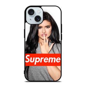 KYLIE SUPREME JENNER iPhone 15 Case Cover KYLIE SUPREME JENNER iPhone 15 Case Cover