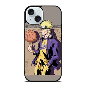 LA LAKERS HOKAGE iPhone 15 Case Cover LA LAKERS HOKAGE iPhone 15 Case Cover