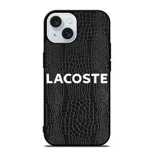 LACOSTE CROCODILE SKIN iPhone 15 Case Cover LACOSTE CROCODILE SKIN iPhone 15 Case Cover