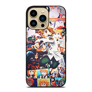 7 DEADLY SINS MELIODAS COLLAGE iPhone 14 Pro Max Case Cover