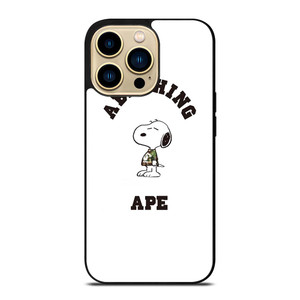 A BATHING APE BAPE SNOOPY iPhone 14 Pro Max Case Cover