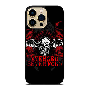 A7X AVENGED SEVENFOLD ROCK BAND iPhone 14 Pro Max Case Cover A7X AVENGED SEVENFOLD ROCK BAND iPhone 14 Pro Max Case Cover