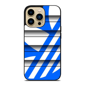 ADIDAS SLICED LOGO BLUE  iPhone 14 Pro Max Case Cover ADIDAS SLICED LOGO BLUE  iPhone 14 Pro Max Case Cover