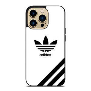 ADIDAS STRIPE BLACK iPhone 14 Pro Max Case Cover