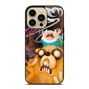 ADVENTURE TIME FINN AND JAKE CARTOON iPhone 14 Pro Max Case Cover