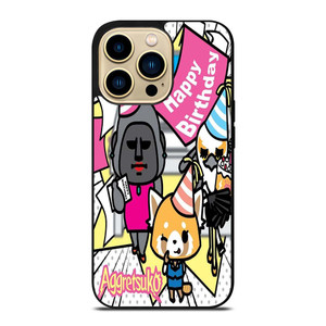 AGGRETSUKO BIRTHDAY PARTY iPhone 14 Pro Max Case Cover AGGRETSUKO BIRTHDAY PARTY iPhone 14 Pro Max Case Cover