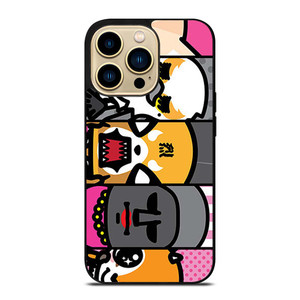 AGGRETSUKO CARTOON COLLAGE iPhone 14 Pro Max Case Cover