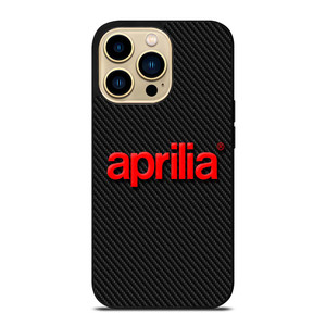 APRILIA MOTOR CARBON LOGO iPhone 14 Pro Max Case Cover