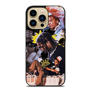 ASAP ROCKY RAPPER COLLAGE iPhone 14 Pro Max Case Cover ASAP ROCKY RAPPER COLLAGE iPhone 14 Pro Max Case Cover