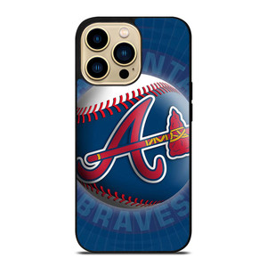 ATLANTA BRAVES MLB BALL iPhone 14 Pro Max Case Cover ATLANTA BRAVES MLB BALL iPhone 14 Pro Max Case Cover