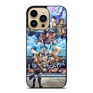 ATTACK ON TITAN ANIME CHARACTER iPhone 14 Pro Max Case Cover ATTACK ON TITAN ANIME CHARACTER iPhone 14 Pro Max Case Cover