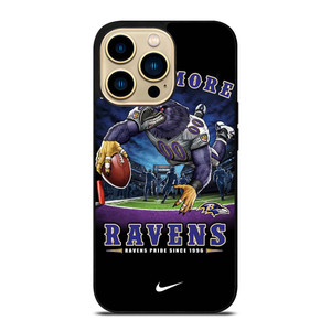 BALTIMORE RAVENS NFL ART iPhone 14 Pro Max Case Cover