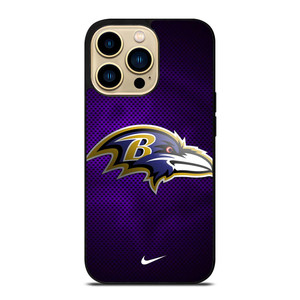 BALTIMORE RAVENS NFL NIKE iPhone 14 Pro Max Case Cover