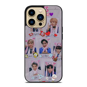 BANGTAN BOYS FACE BTS iPhone 14 Pro Max Case Cover