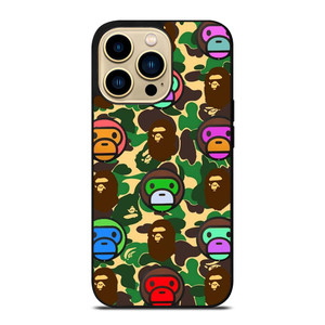BAPE BABY MILO CAMO iPhone 14 Pro Max Case Cover