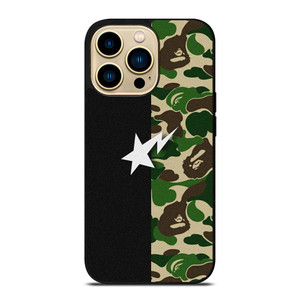 BAPE BAPESTA CAMO iPhone 14 Pro Max Case Cover