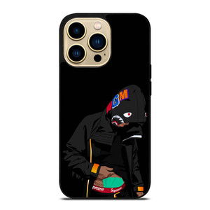 BAPE SHARK X SUPREME MEN BLACK iPhone 14 Pro Max Case Cover