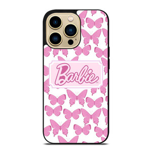 BARBIE BUTTERFLY PINK iPhone 14 Pro Max Case Cover BARBIE BUTTERFLY PINK iPhone 14 Pro Max Case Cover