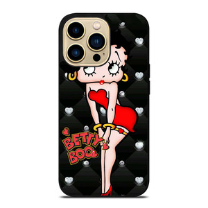 BETTY BOOP DIAMOND POLKADOT iPhone 14 Pro Max Case Cover BETTY BOOP DIAMOND POLKADOT iPhone 14 Pro Max Case Cover