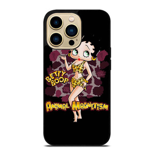 BETTY BOOP LEOPARD iPhone 14 Pro Max Case Cover