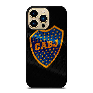 BOCA JUNIORS FC LOGO EMBLEM iPhone 14 Pro Max Case Cover