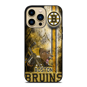 BOSTON BRUINS HOCKEY TEAM LOGO iPhone 14 Pro Max Case Cover