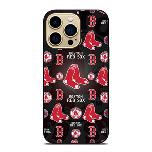 BOSTON RED SOX MLB COLLAGE iPhone 14 Pro Max Case Cover