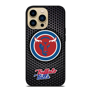 BUFFALO BILLS METAL LOGO iPhone 14 Pro Max Case Cover BUFFALO BILLS METAL LOGO iPhone 14 Pro Max Case Cover