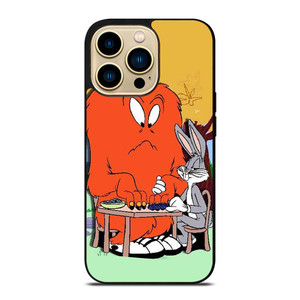 BUGS BUNNY AND GOSSAMER RED LOONEY TUNES iPhone 14 Pro Max Case Cover
