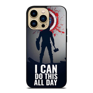 CAPTAIN AMERICA QUOTE iPhone 14 Pro Max Case Cover