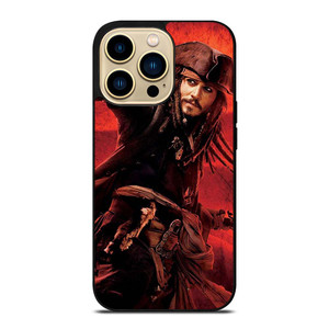 CAPTAIN JACK PIRATES OF THE CARIBBEAN POSTER iPhone 14 Pro Max Case Cover