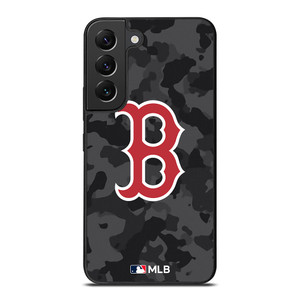 BOSTON RED SOX BASEBALL BLACK CAMO Samsung Galaxy S22 Plus Case Cover BOSTON RED SOX BASEBALL BLACK CAMO Samsung Galaxy S22 Plus Case Cover