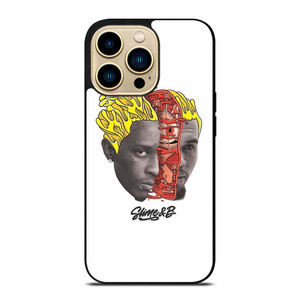 CHRIS BROWN YOUNG THUG SLIME & B iPhone 14 Pro Max Case Cover