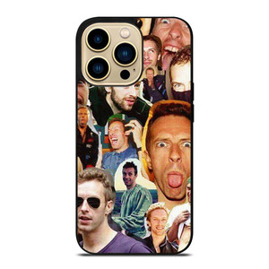 CHRIS MARTIN COLDPLAY COLLAGE iPhone 14 Pro Max Case Cover