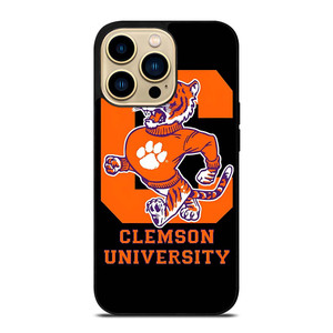 CLEMSON TIGERS UNIVERSITY ICON iPhone 14 Pro Max Case Cover