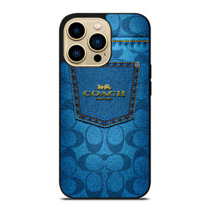 COACH JEANS iPhone 14 Pro Max Case Cover COACH JEANS iPhone 14 Pro Max Case Cover